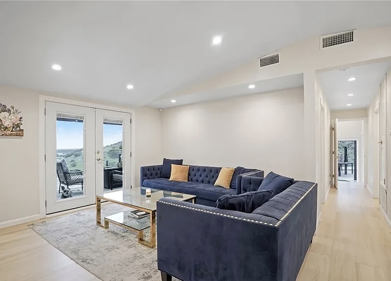 Bedroom with natural light